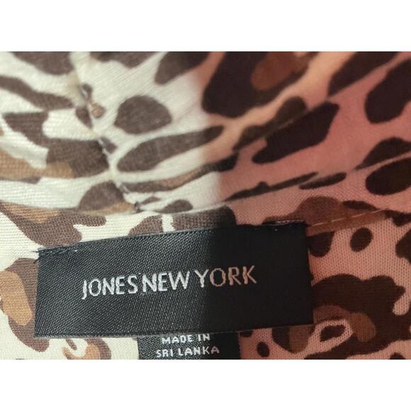 < NWOT Jones New York Leopard Print Robe > - Picture 2 of 4